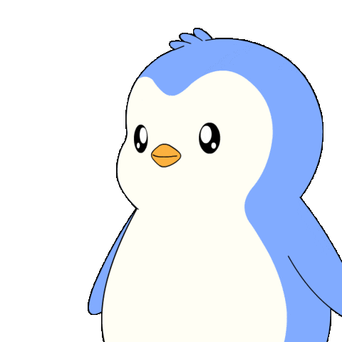 Be Quiet Top Secret Sticker by Pudgy Penguins