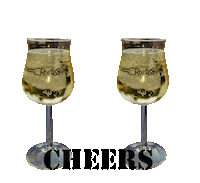 Cheers Wine Sticker by Rollanderhof