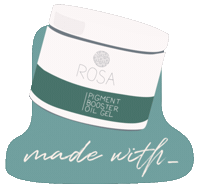 Rosa Soap Sticker by Tünde Méhn