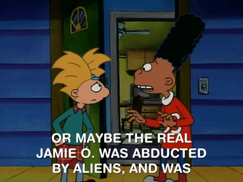 hey arnold nicksplat GIF