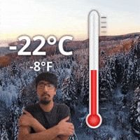 Negative Twenty Two Degrees GIF