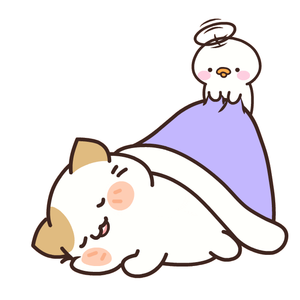 Cat Night Sticker by catgrass