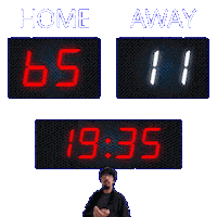 11 Away Sticker