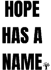 Hope Has A Name Sticker by Living Hope Church