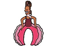 Janelle Monae Gay Sticker by Sam Leighton-Dore