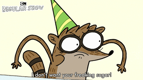 Regular Show Sugar GIF by Cartoon Network