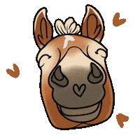 Horse Cheval Sticker