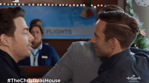 Jonathan Bennett Wow GIF by Hallmark Channel