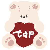 Bear Tap Sticker