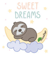 Good Night Dream Sticker by Life In Treetop