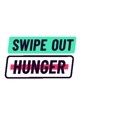 Sticker by Swipe Out Hunger