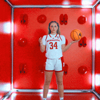 Womens Basketball Nebrasketball GIF by Huskers