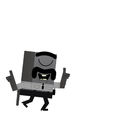 Happy Sticker