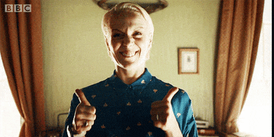 mary morstan thumbs up GIF by BBC