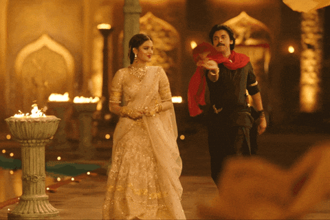 Pawan Kalyan Period Drama GIF by Sharat North America Exhibition