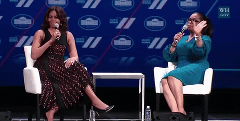 Michelle Obama Black Girl Magic GIF