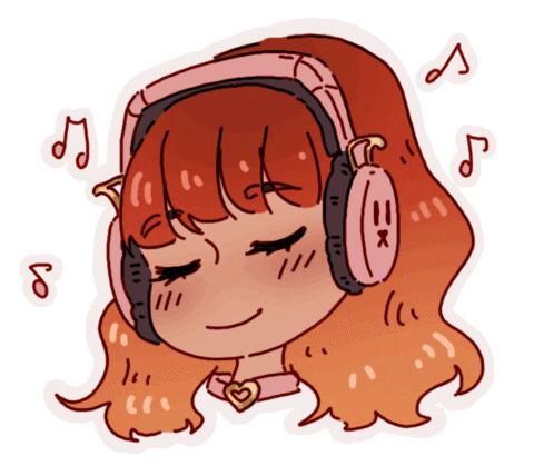 Listen Good Music Sticker