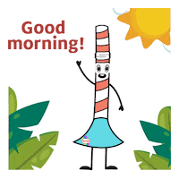 Morning Hello Sticker by Henkel Sustainable Packaging Solutions