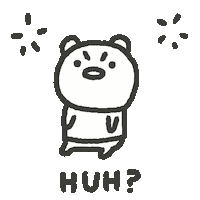 Confused Morning Sticker by Simian Reflux