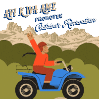 Native American Mountain Sticker by INTO ACTION