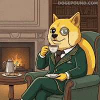 Shiba Inu Drinking GIF by Doge Pound