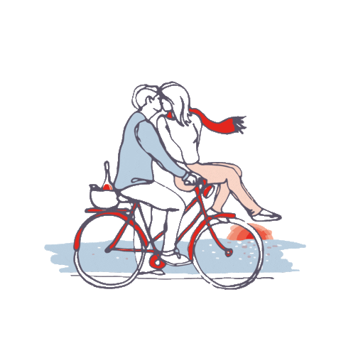 Love Kiss Sticker by Go Geek Media