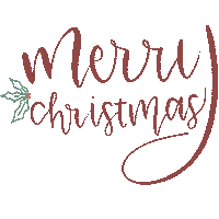 Happy Merry Christmas Sticker