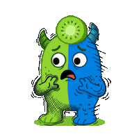 Shocked Sticker Sticker