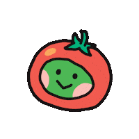 Farm Tomato Sticker by LINE FRIENDS