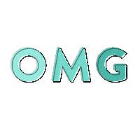 Oh My Gosh Omg Sticker by The Mint Julep Boutique