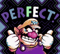 Wario Land Thumbs Up GIF