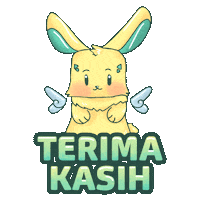 Thanks Thank You Sticker by Milikumi