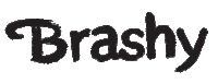 Brashy Sticker by Mota Italic