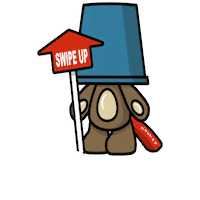 HelloBucketBear swipe up nft すわいぷ リング Sticker