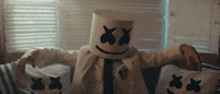 power GIF by Marshmello