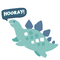 Dinosaur Dino Sticker by Offspringinc