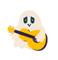 Ghost Peru Sticker by Mi Brontosaurio Azul