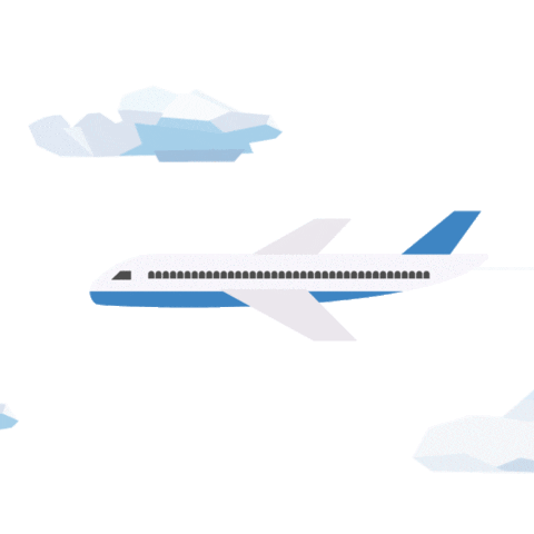 NFINITY8Dubai giphyupload fly ai clouds Sticker