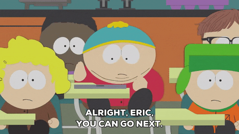 sitting eric cartman GIF by South Park 