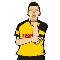 tired borussia dortmund Sticker by Bundesliga