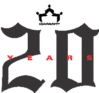 20 Years Iglesia Community Sticker by community church