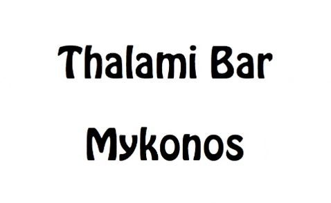 thalamibar giphygifmaker giphyattribution mykonos thalami GIF