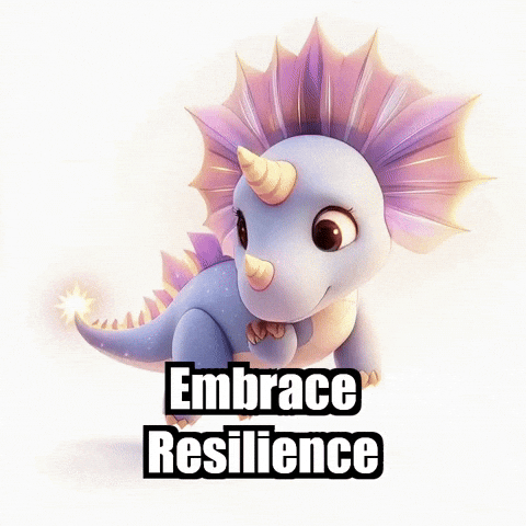 Wisdom Resilience GIF by Divineasaur