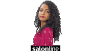 girl wink Sticker by Salon Line