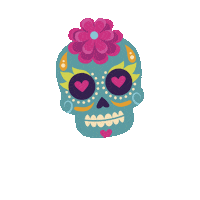 Day Of The Dead Halloween Sticker by NYX Professional Makeup