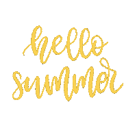Summer Hello Sticker