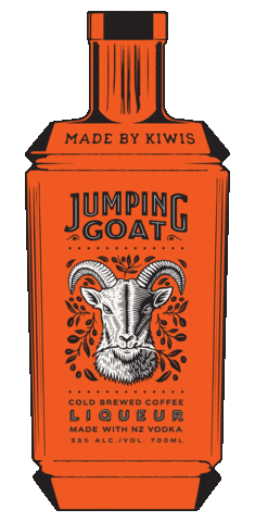 Coffeeliquor Sticker by Jumping Goat Liquor