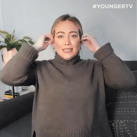 Hilary Duff Mind Blown GIF by TV Land