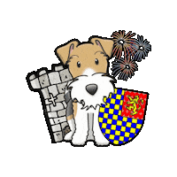 Wire Fox Terrier Sticker