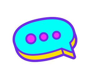 Sticker Text Sticker by Mighty Hoopla